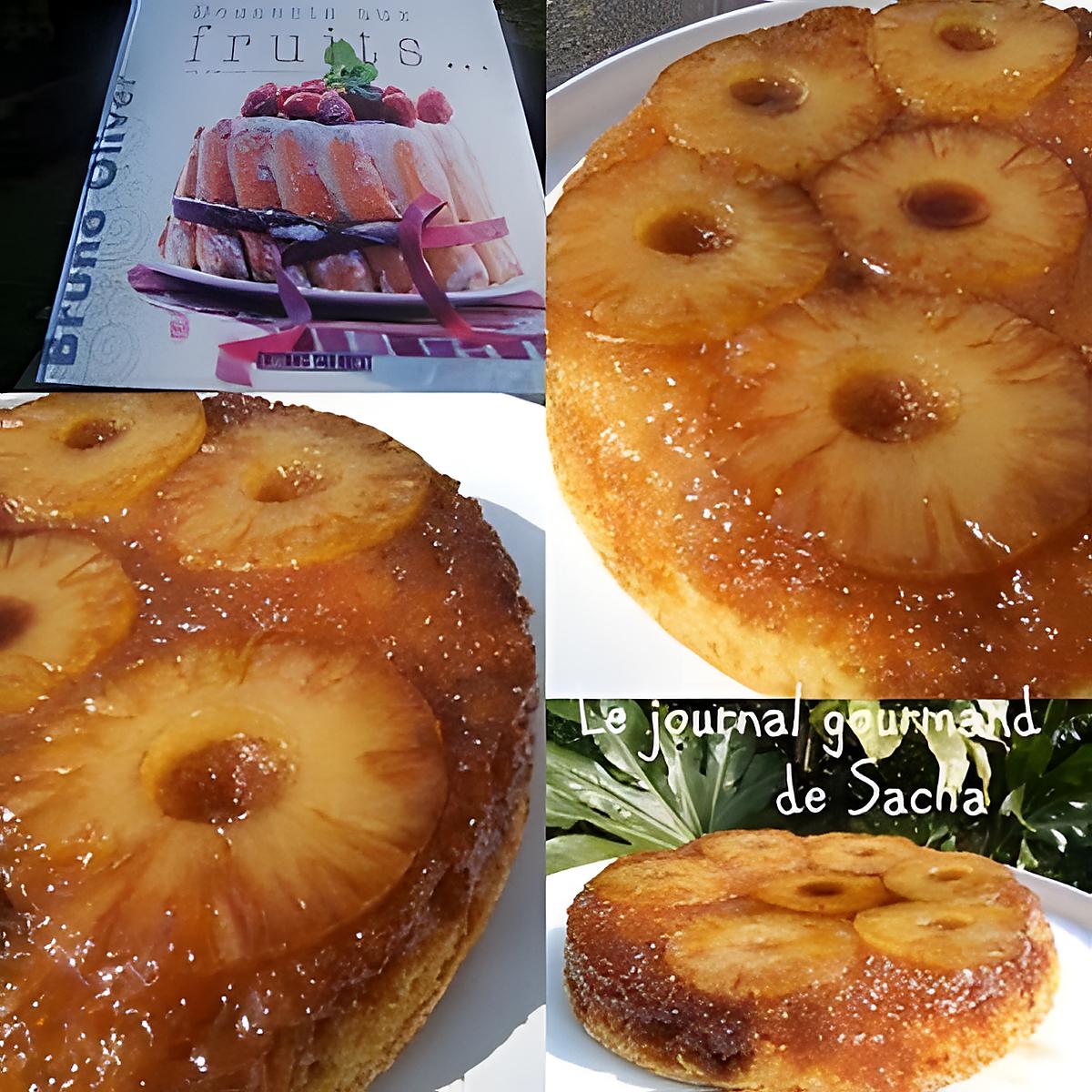 recette Gâteau caramélisé à l'ananas