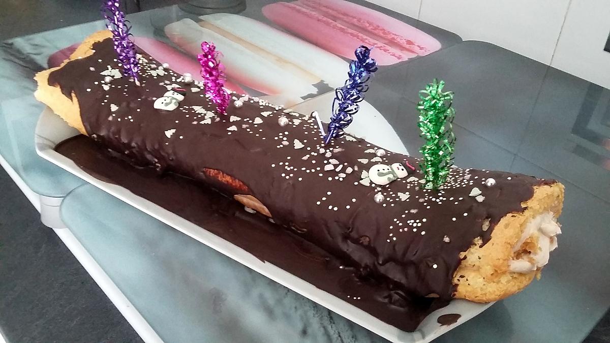 recette Roulé bûche de Noël