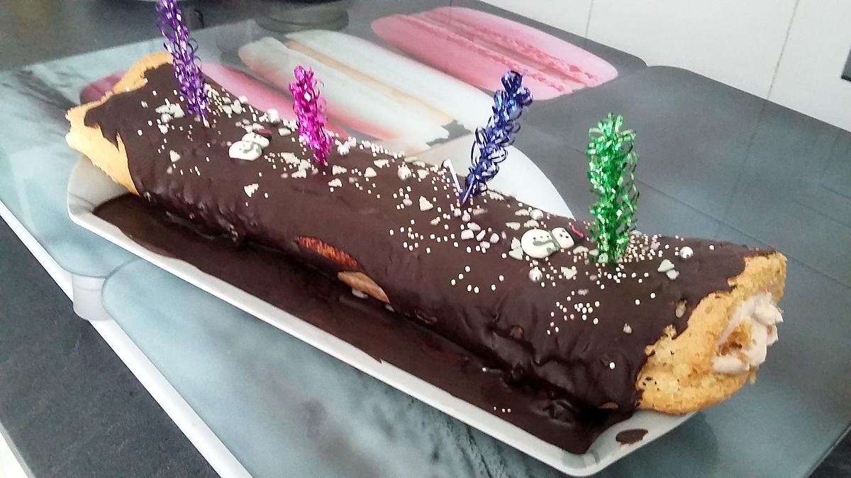 recette Roulé bûche de Noël