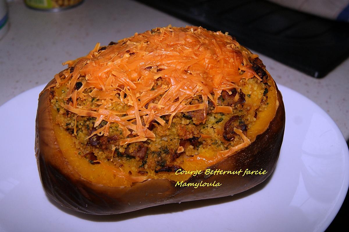 recette Courge butternut farcie