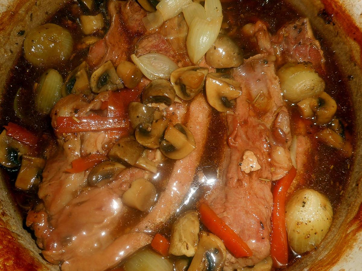 recette Tendrons de veau confit en cocotte