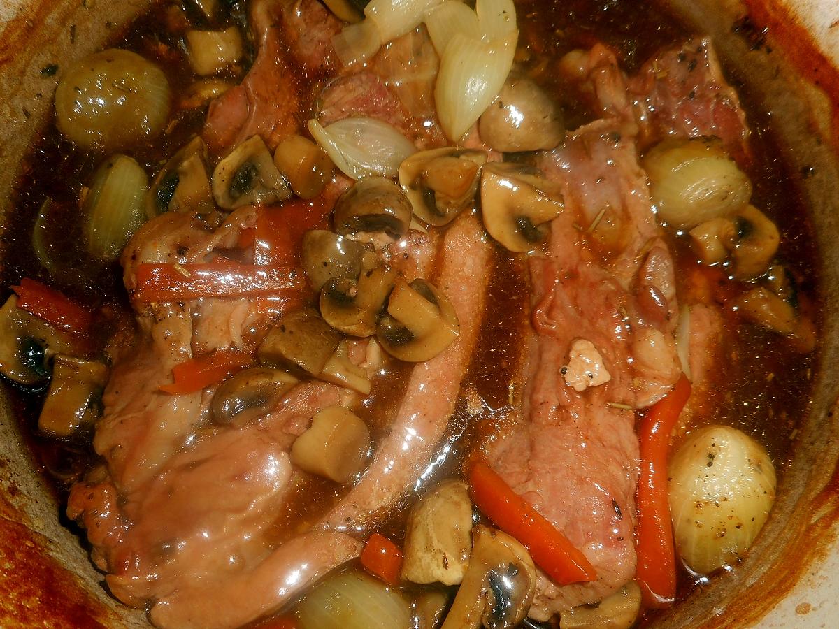 recette Tendrons de veau confit en cocotte