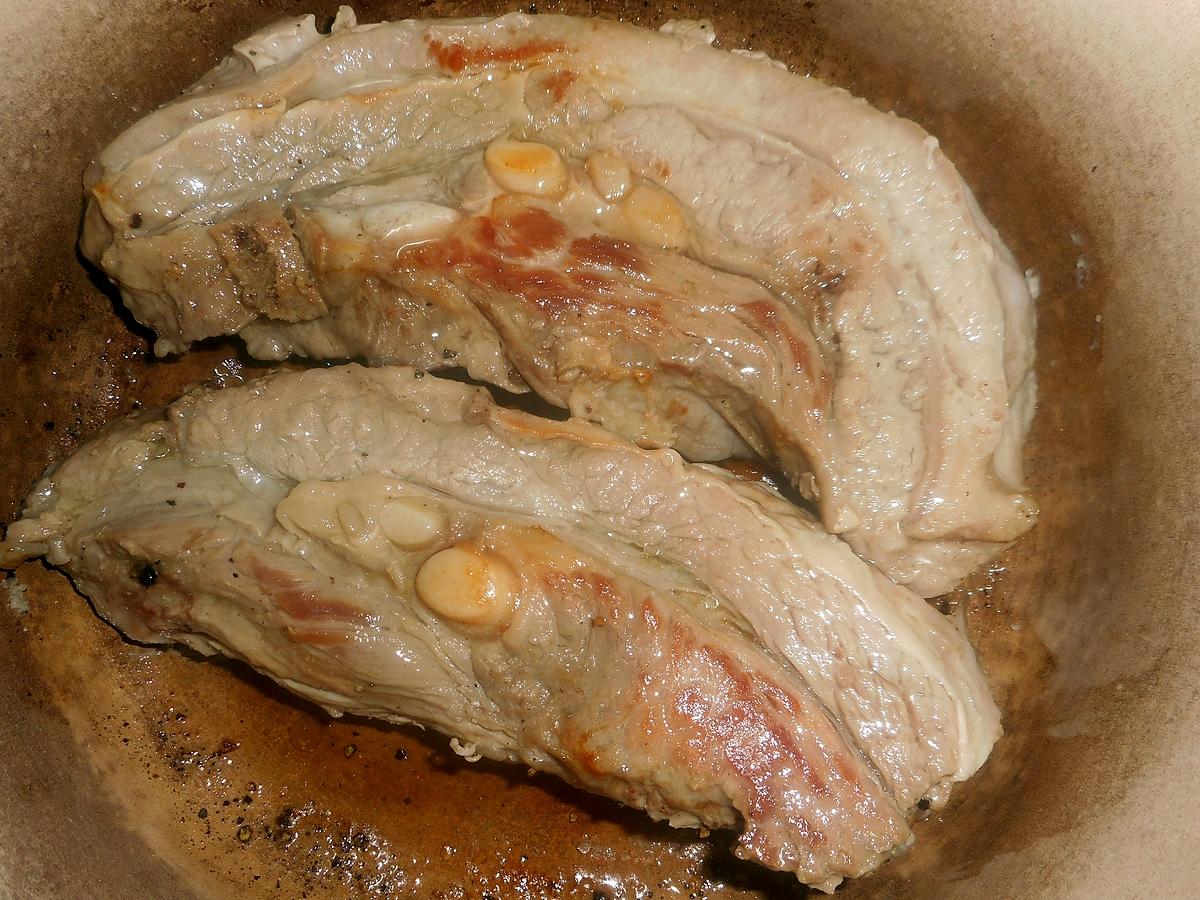 recette Tendrons de veau confit en cocotte