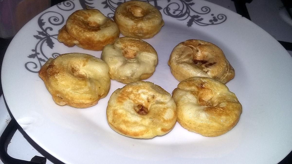 recette Minis donuts a la banane