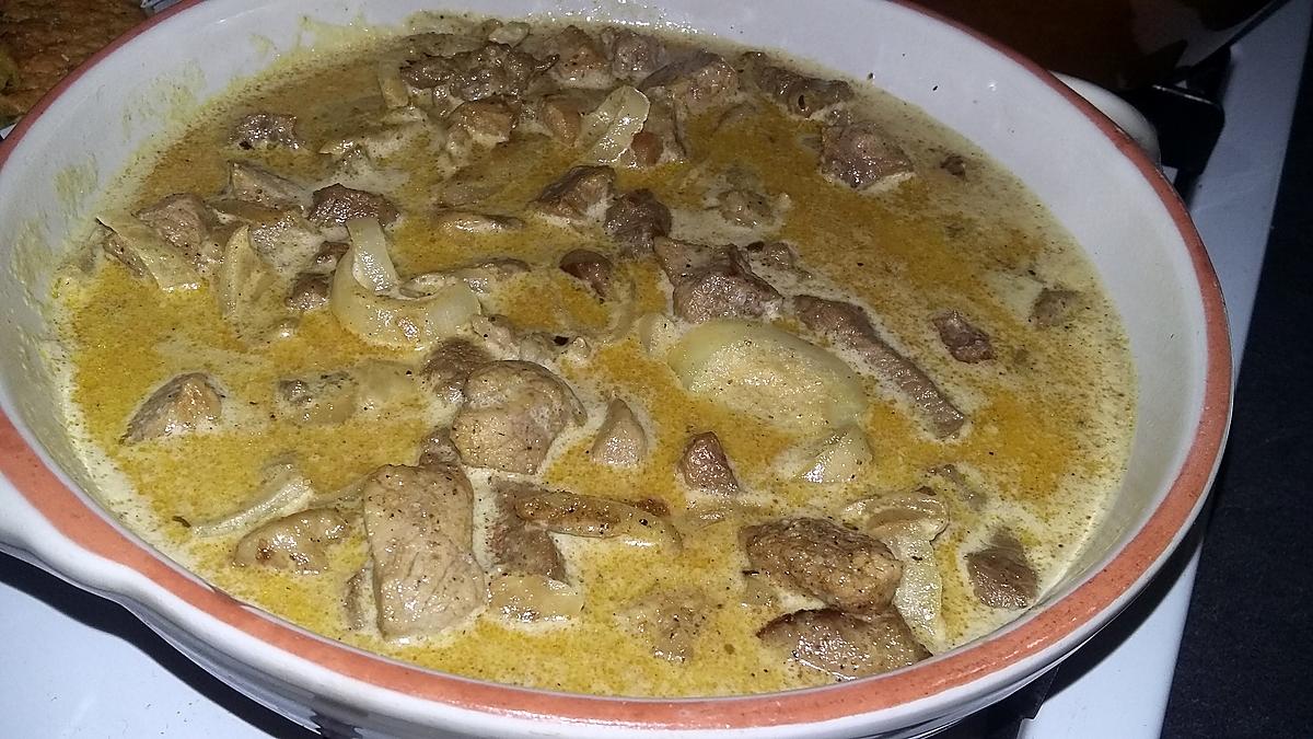 recette Sauté de porc au curry garam masala