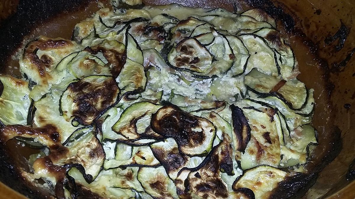 recette Gratin dauphinois aux courgettes