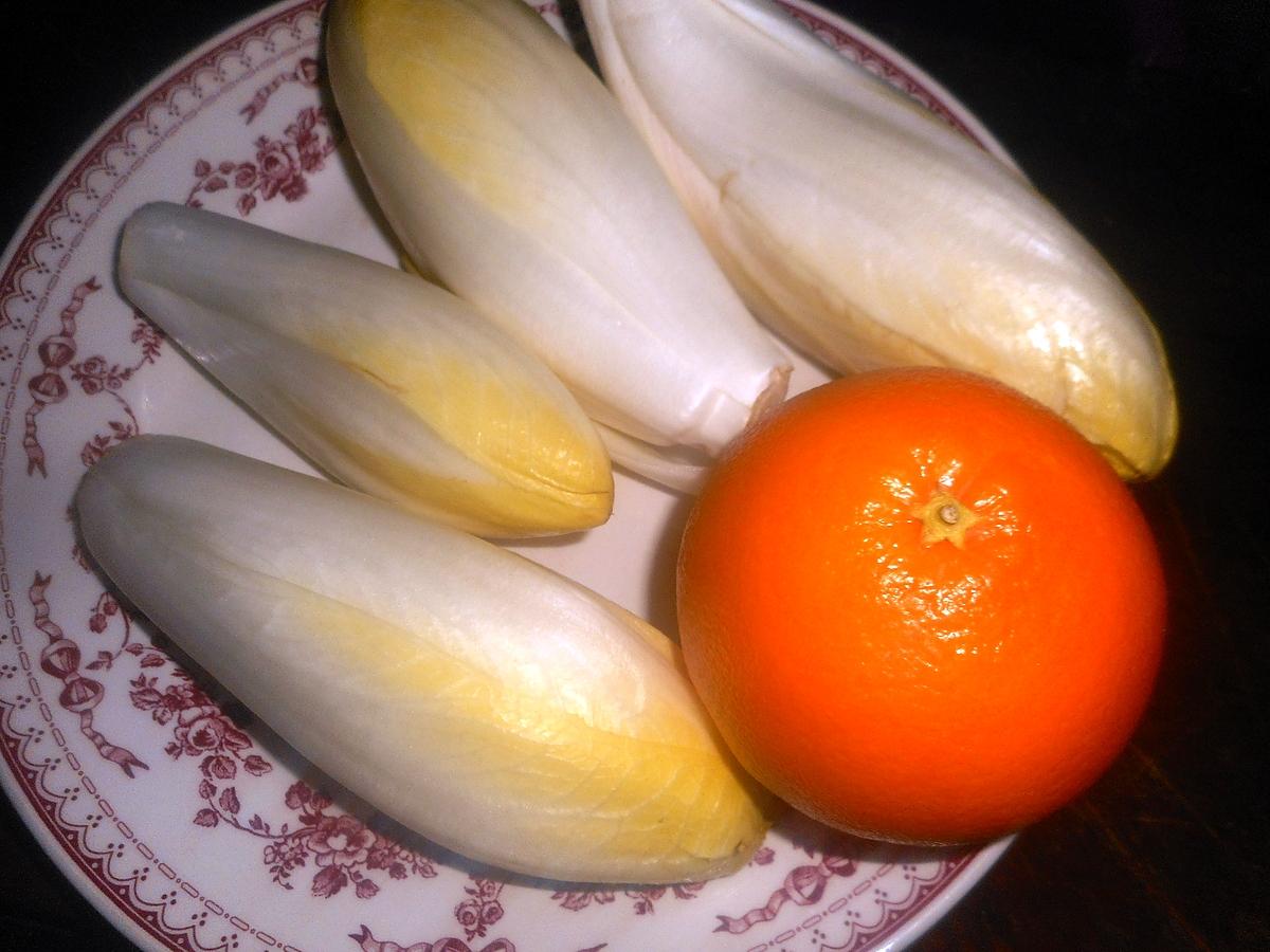 recette Rouget barbet aux endives caramélisées a l orange