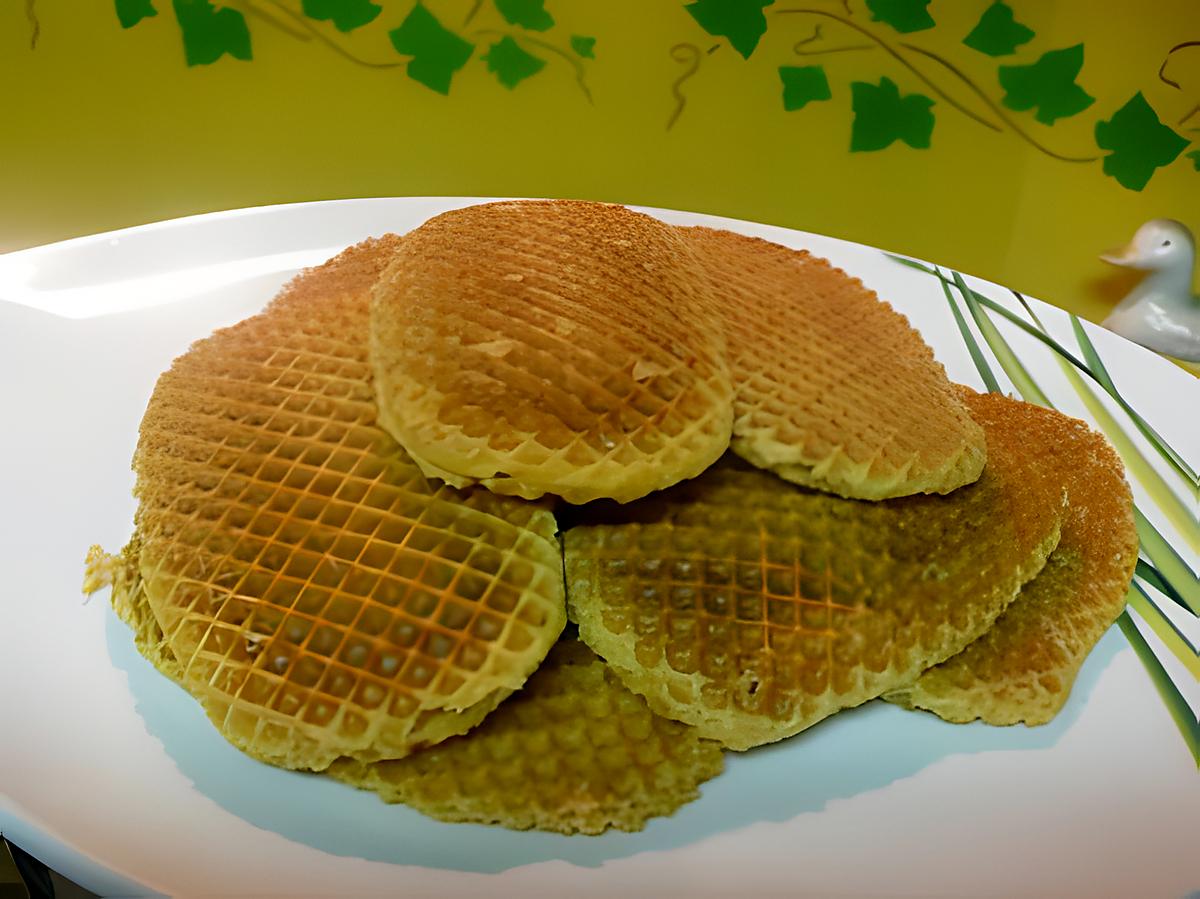 recette GAUFRE A LA VERGEOISE