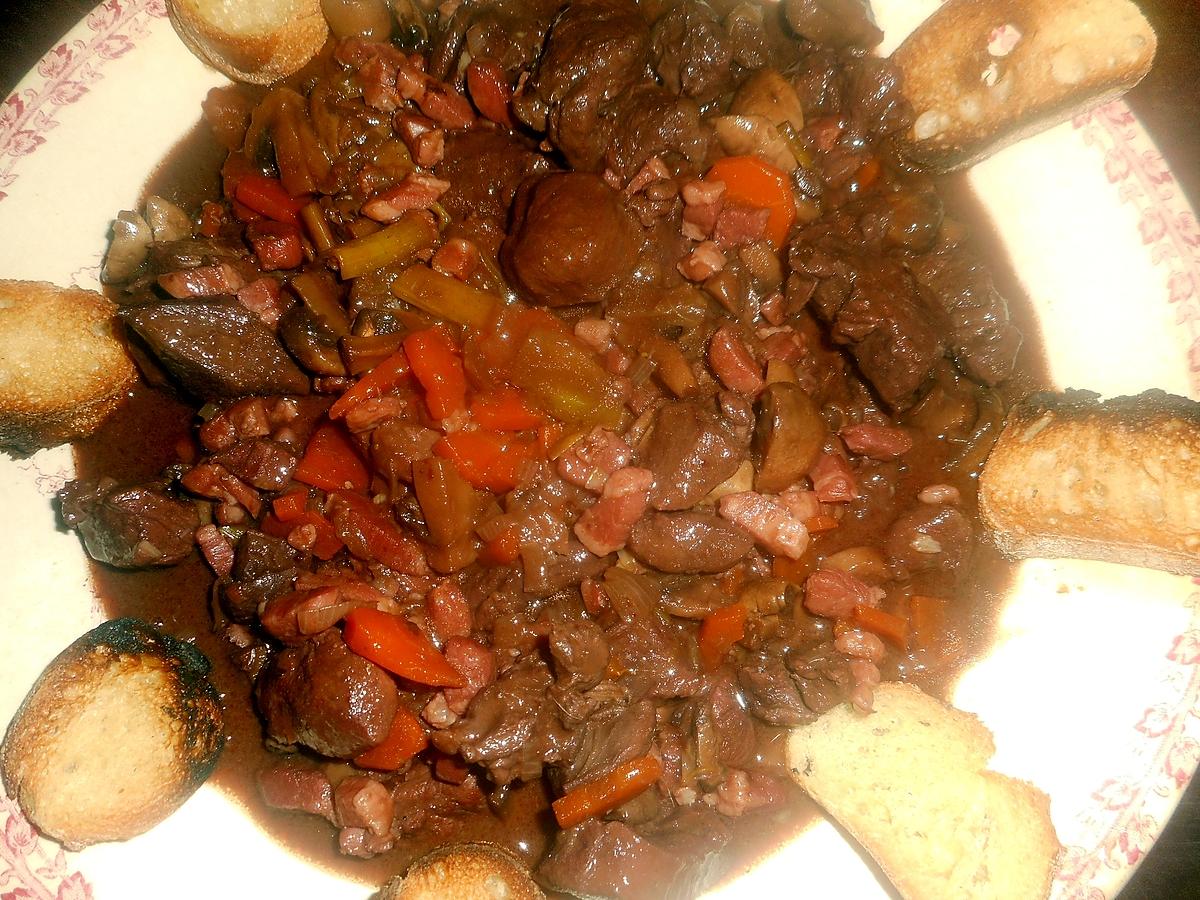 recette Civet de chevreuil a l ancienne