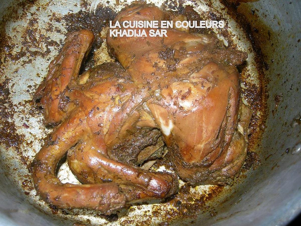 recette Poulet au lait de coco et ses légumes fondants