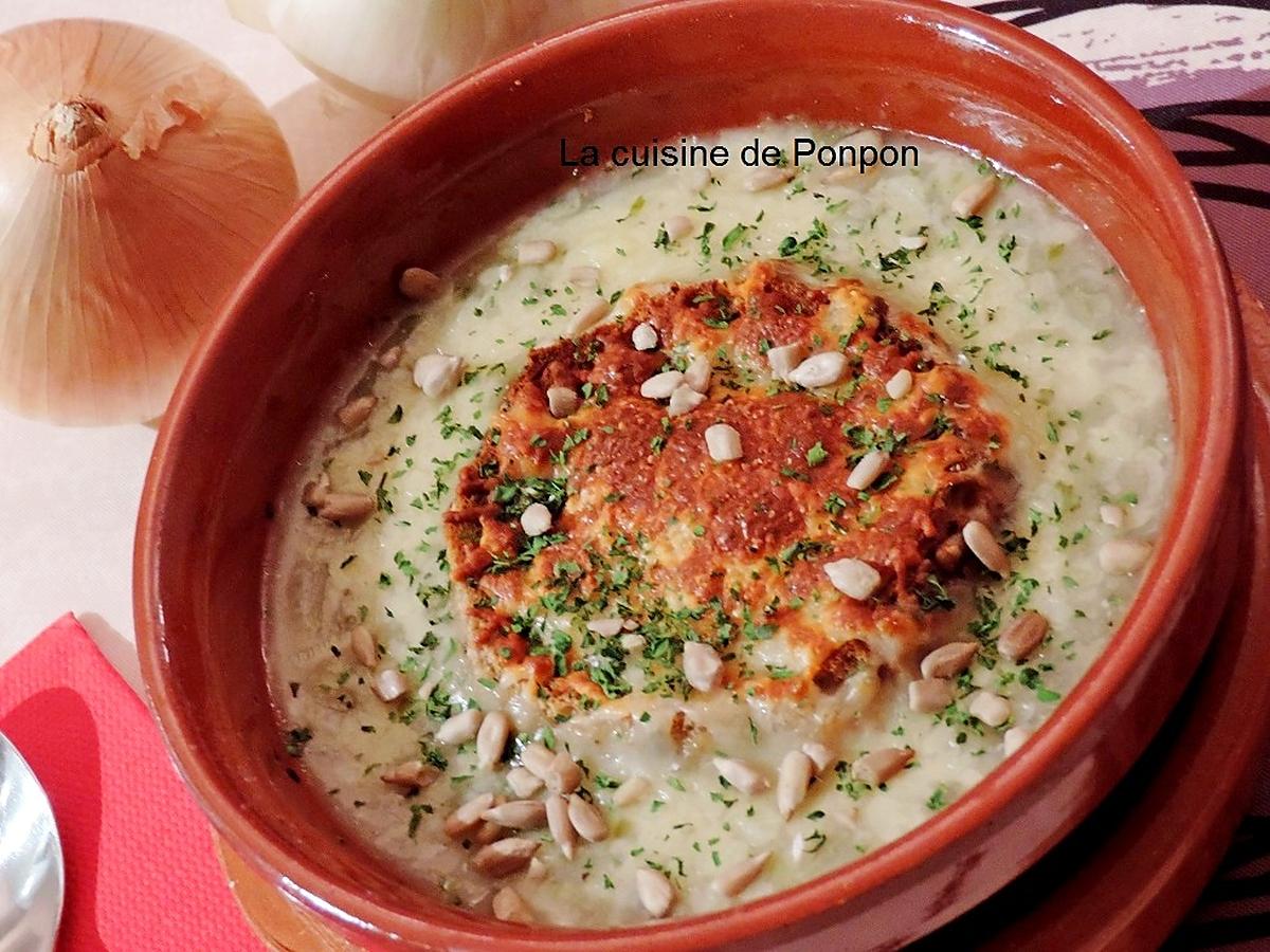 recette Soupe à l'oignon gratinée