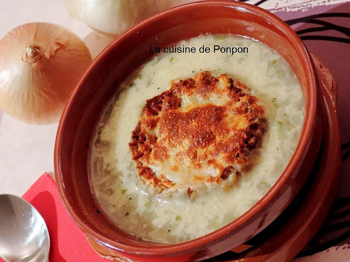 recette Soupe à l'oignon gratinée