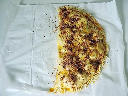 recette Chausson feuilleté aux pommes, bananes et spéculoos