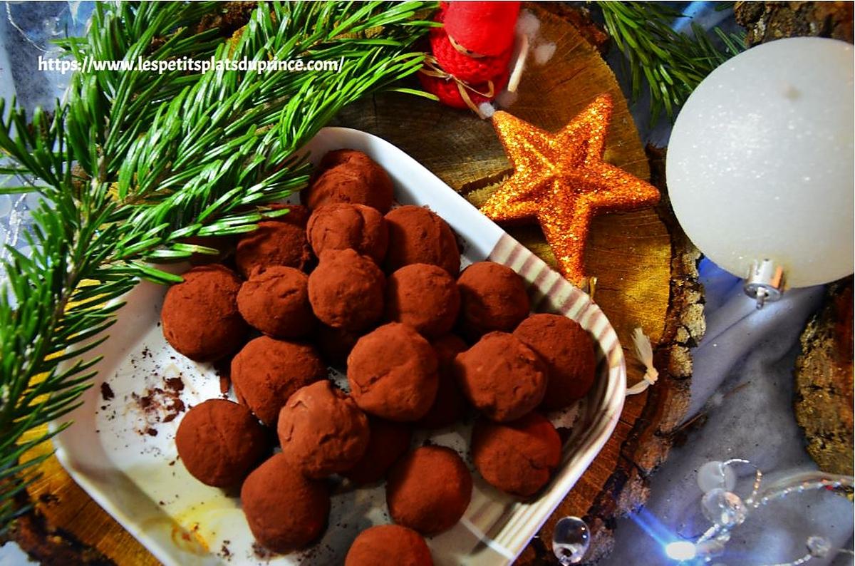 recette Truffes au chocolat light