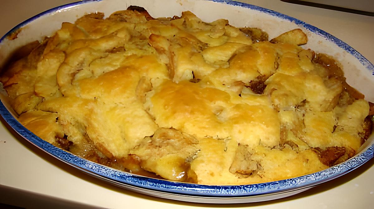 recette Pudding de pommes des Amish de Pennsylvanie