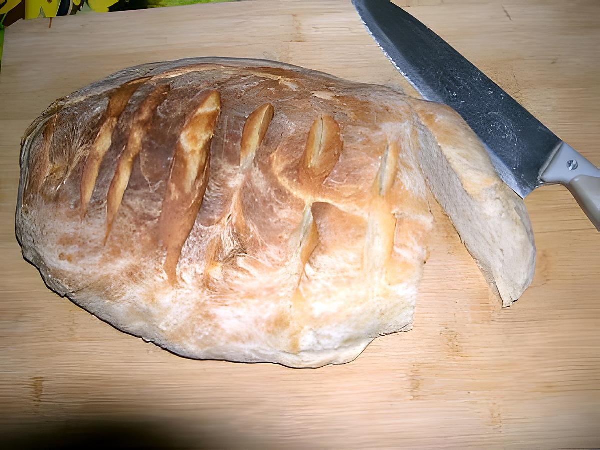 recette Fougasse à l'ail et au romarin (sans MAP)