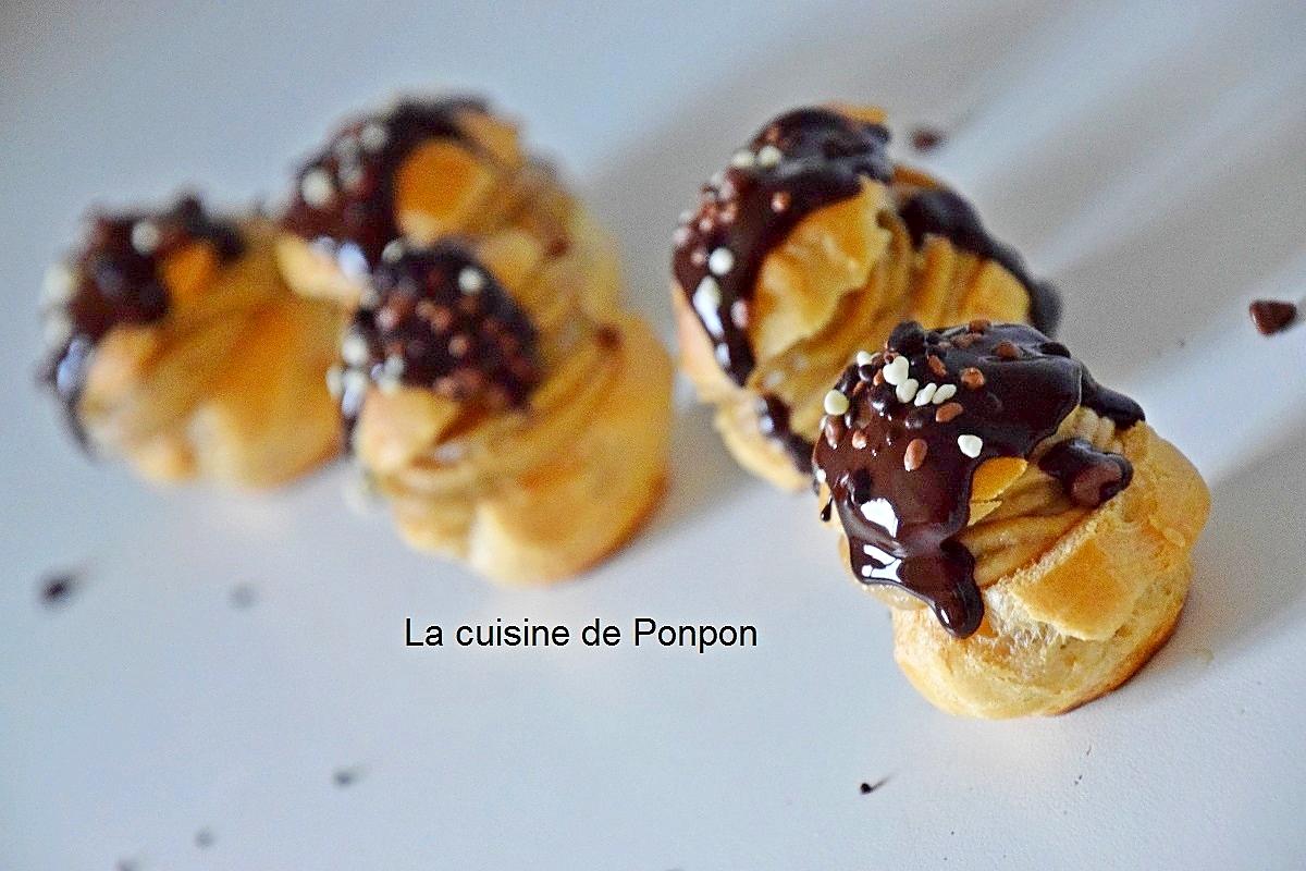 recette Profiteroles à la crème de ricoré