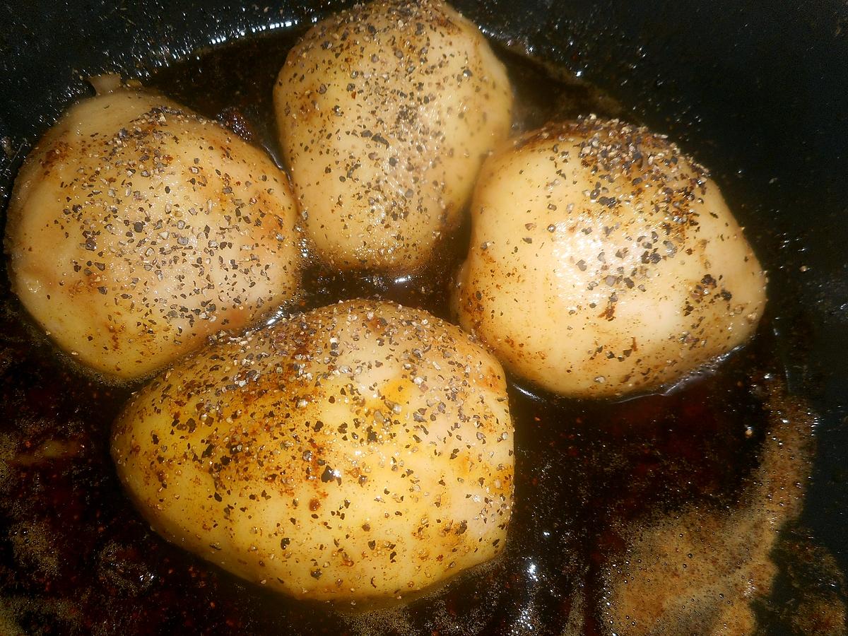 recette Cailles aux poires épicées