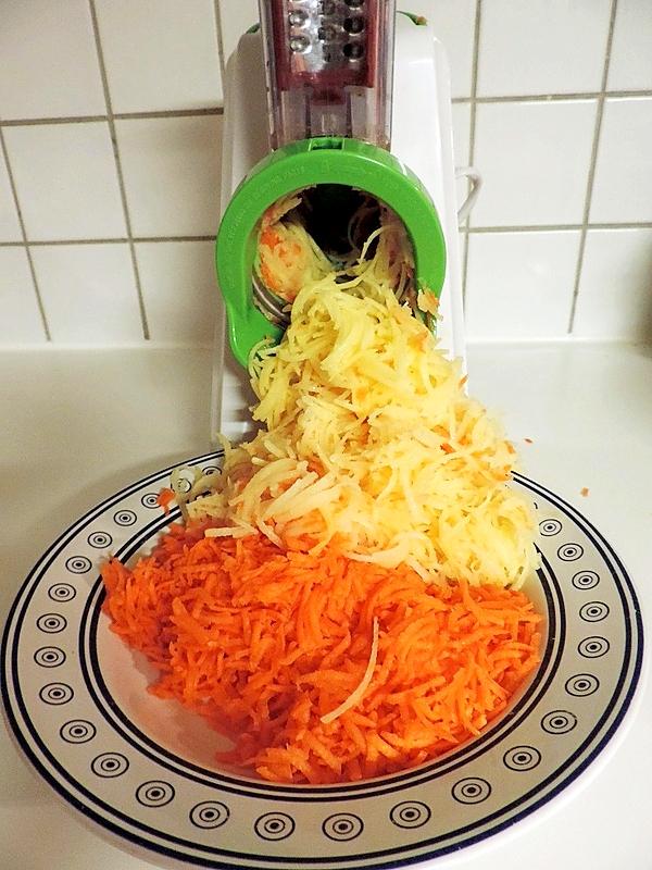 recette Galette de carottes et pommes de terre