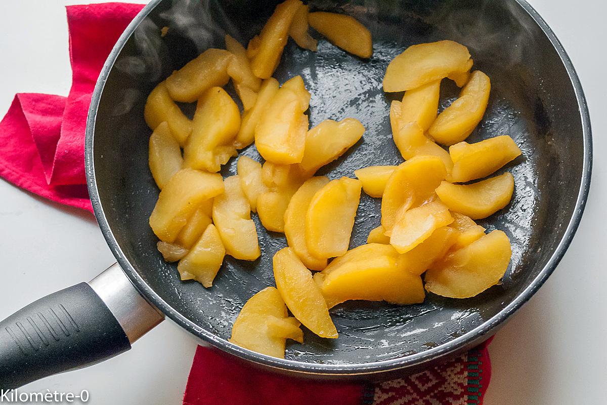 recette Aumonières de boudins blancs aux pommes