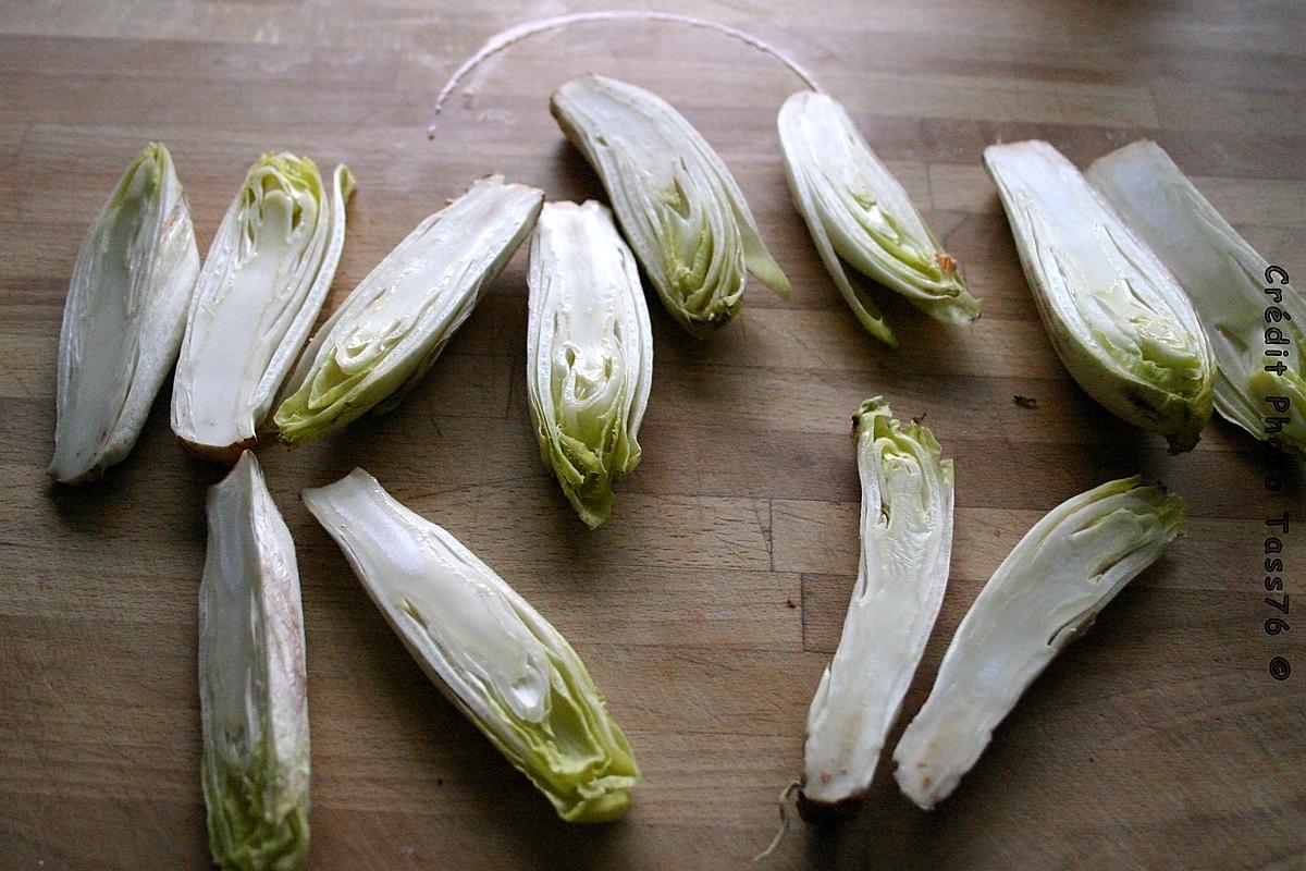 recette Pavé de Saumon Compotée d'Endive au Soja