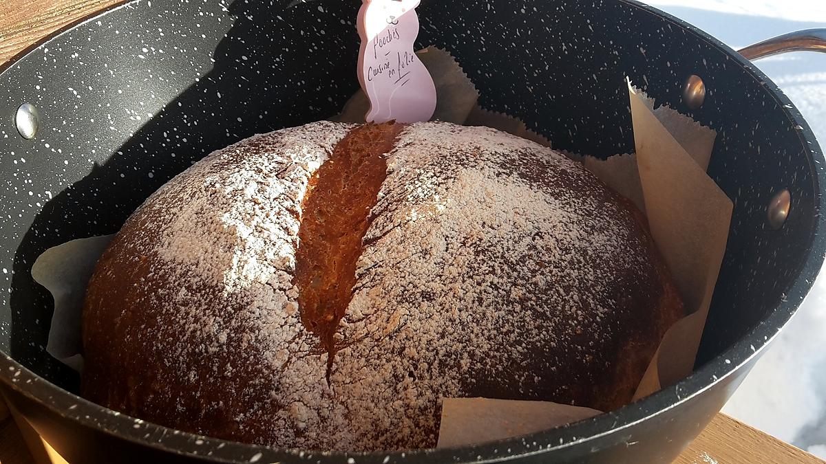 recette Pain au millet et au miel cuisson cocotte