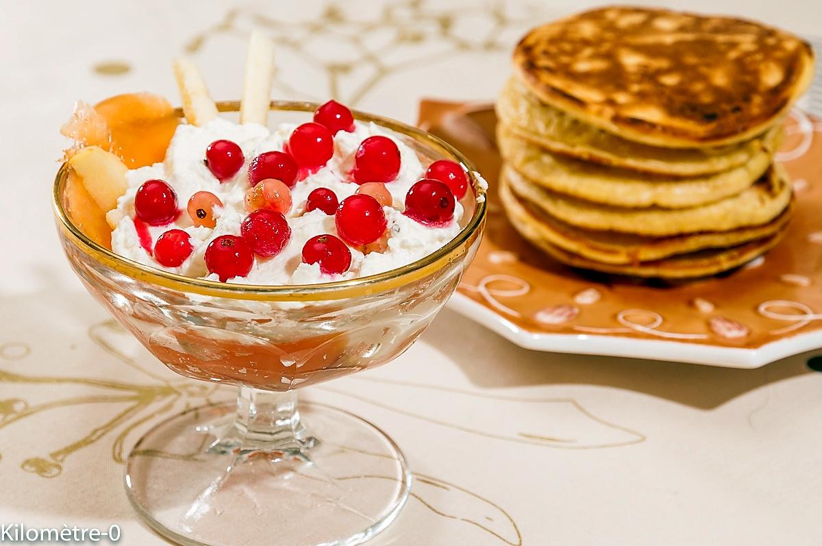 recette Truite fumée à la crème de chèvre, blinis maison