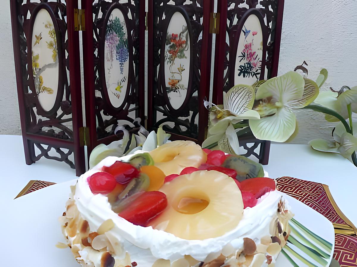 recette GATEAUX AUX FRUITS