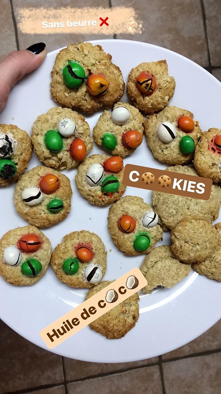 recette Cookies à l'huile de coco