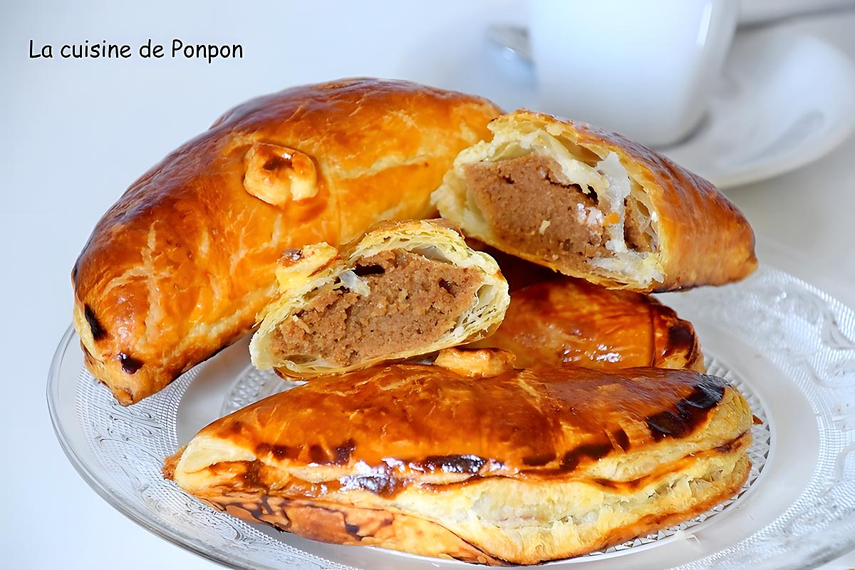 recette Chausson au praliné