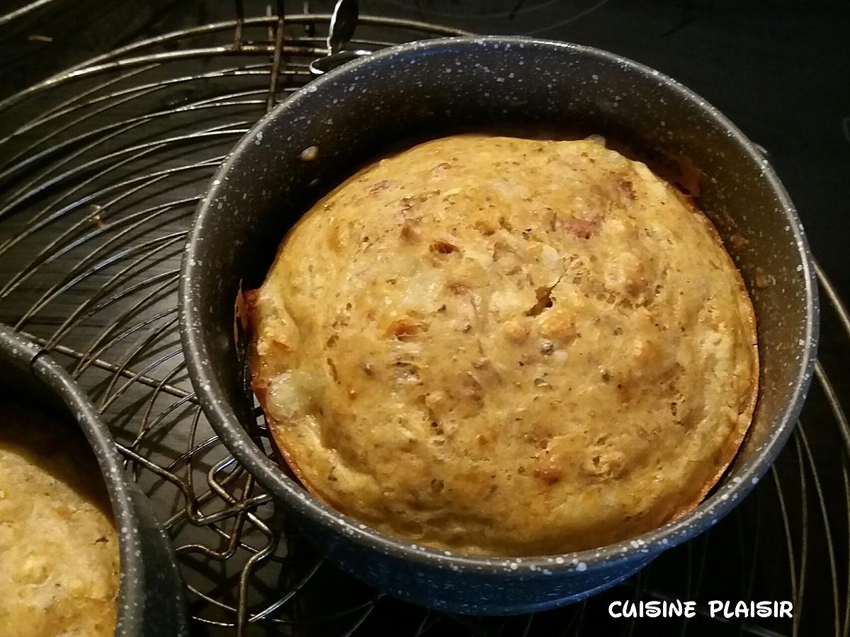 recette Muffins/cake aussi tomates séchées, thon, mozzarella