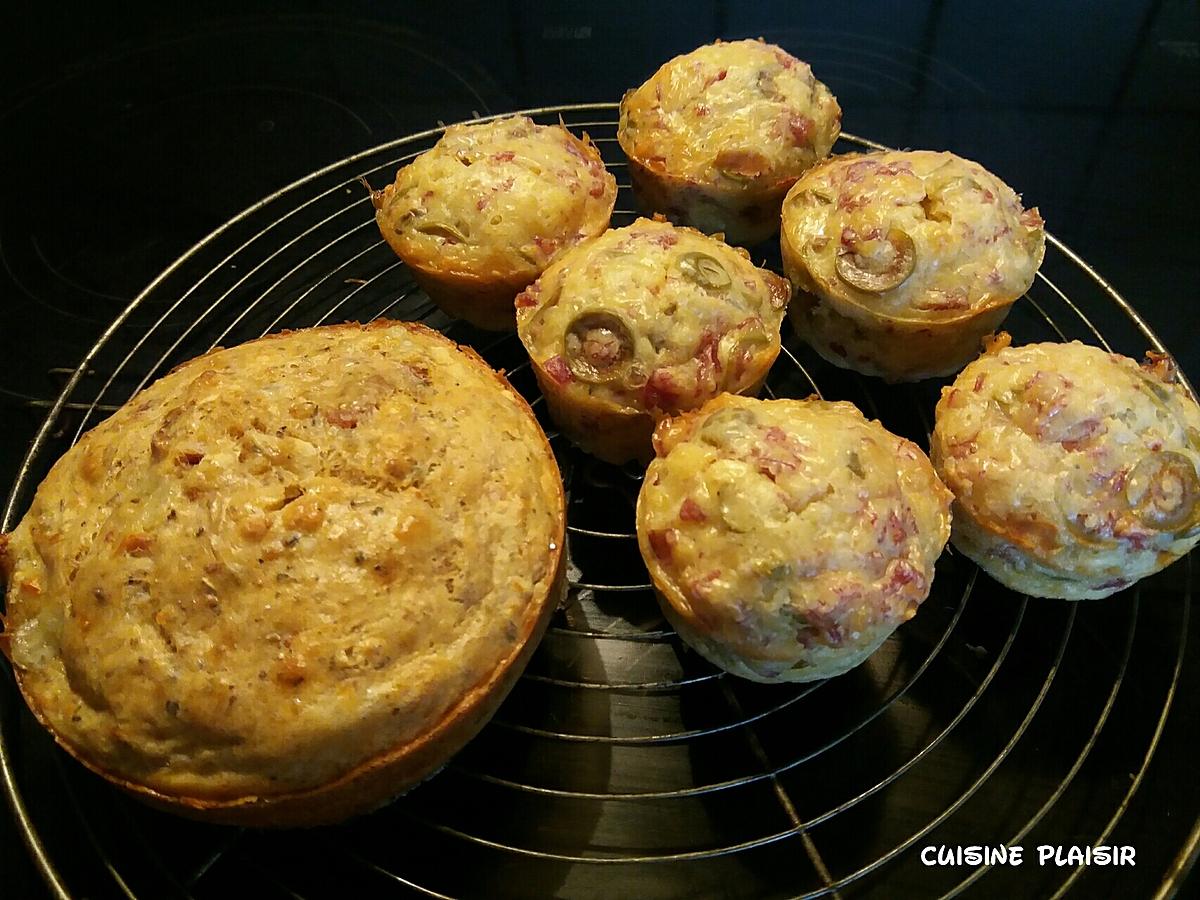 recette Muffins aux olives