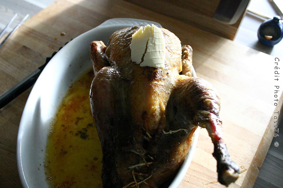 recette Chapon de Pintade Sauce Périgueux et ses Pommes Dauphines