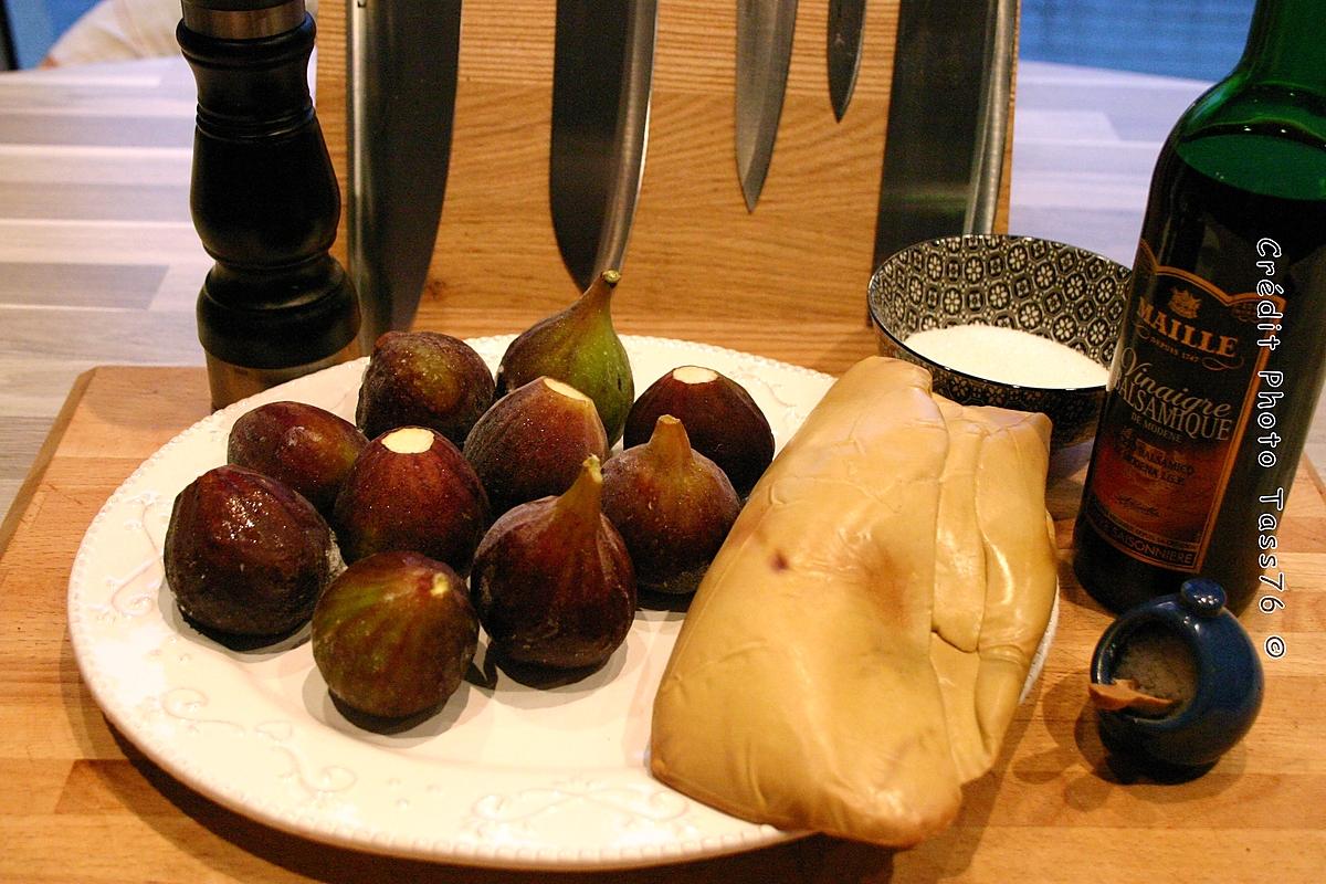 recette Foie Gras Poêlé aux Figues violettes de Normandie