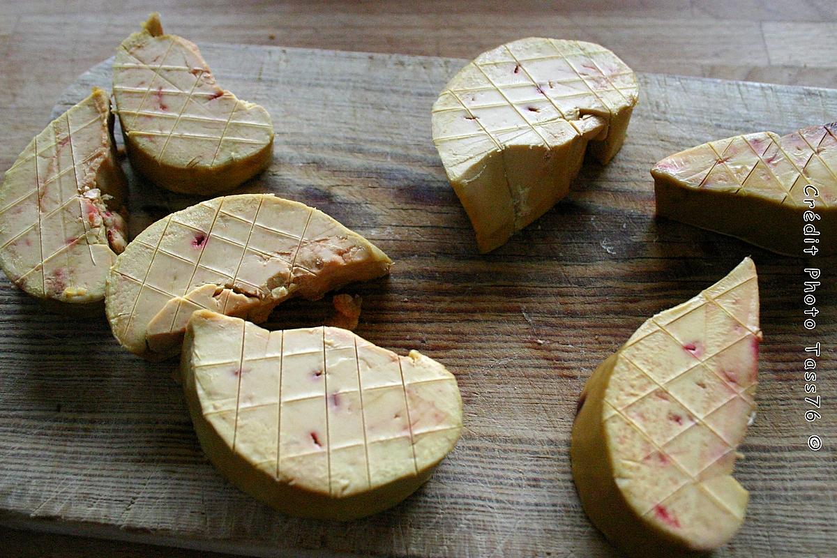 recette Foie Gras Poêlé aux Figues violettes de Normandie