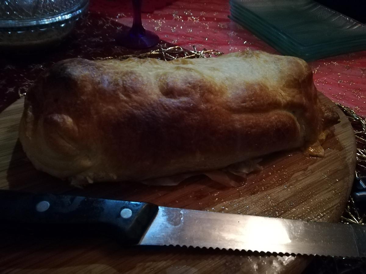 recette Rôtis de bœuf en croûte feuilleté au fromage