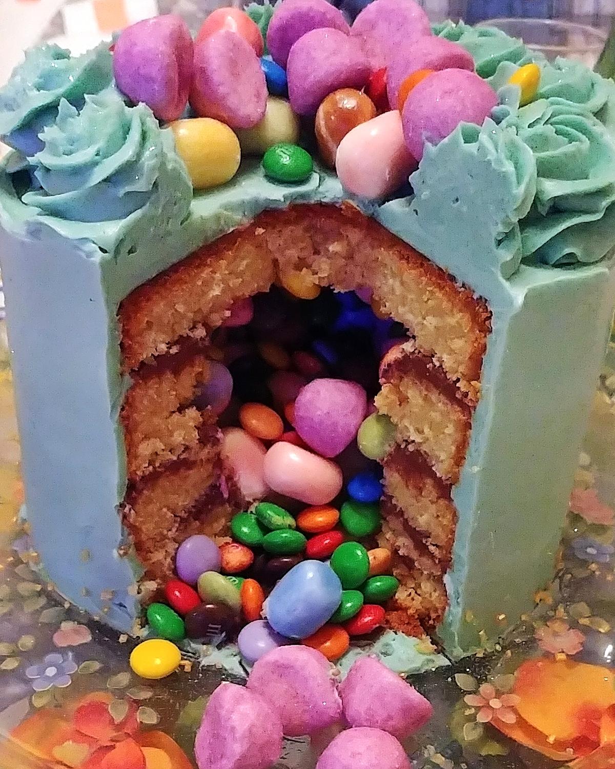 recette Le gâteau surprise  qui fais Wahou  !!!         Un moment heureux et magnifique   " des enfants   et   des  grands "