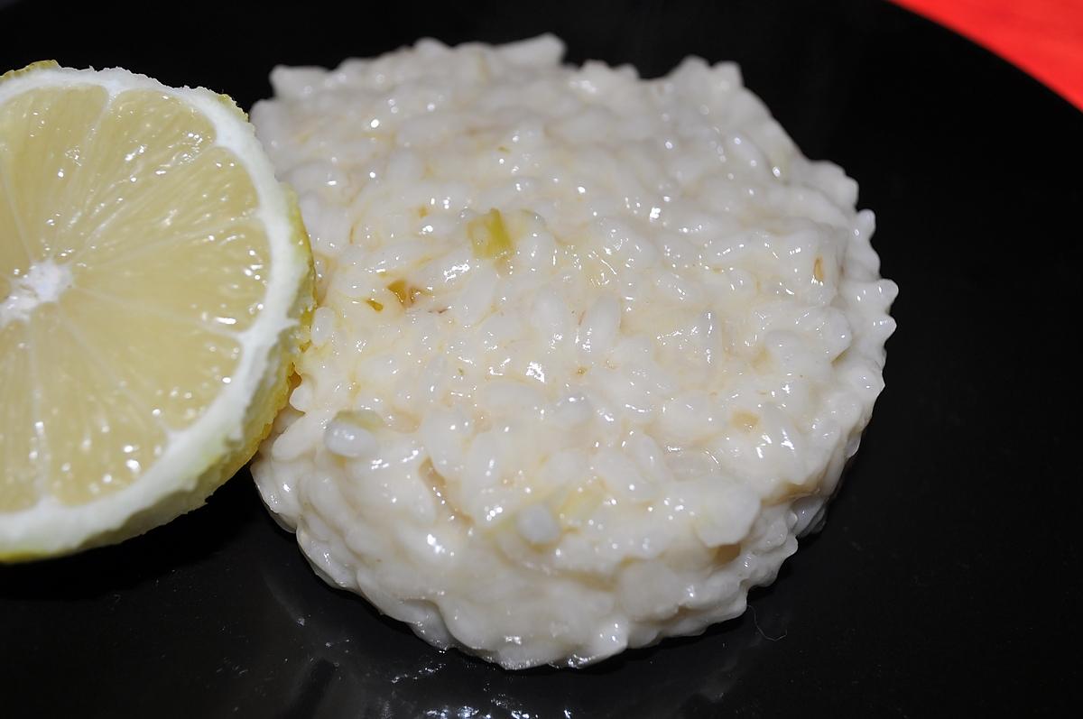 recette Risotto Al Limon (citron)