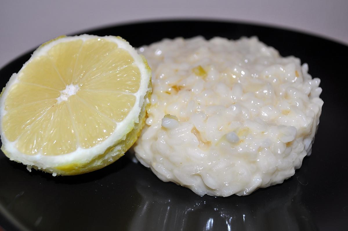 recette Risotto Al Limon (citron)