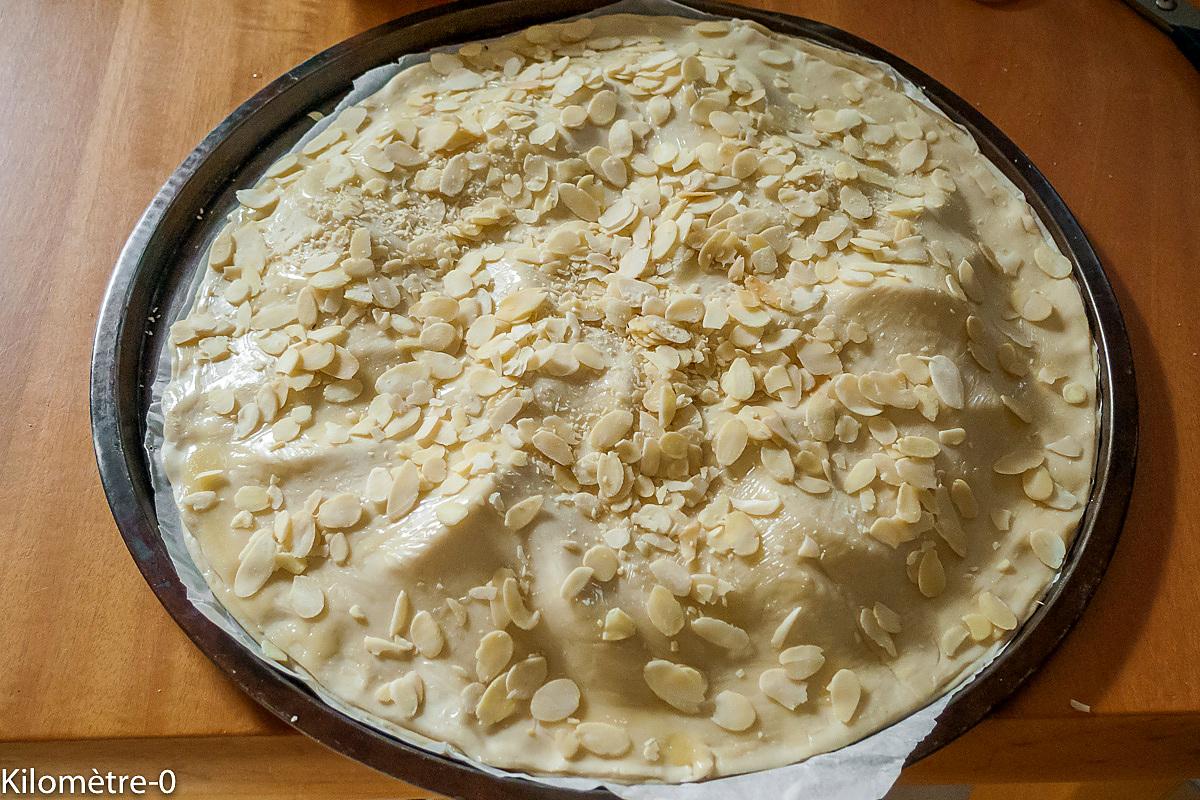 recette Galette des rois aux poires et caramel et beurre salé.