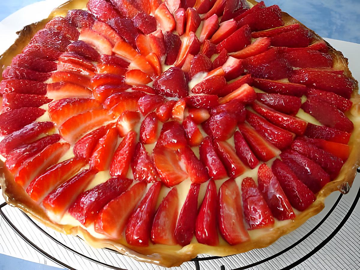 recette Ma Tarte aux Fraises