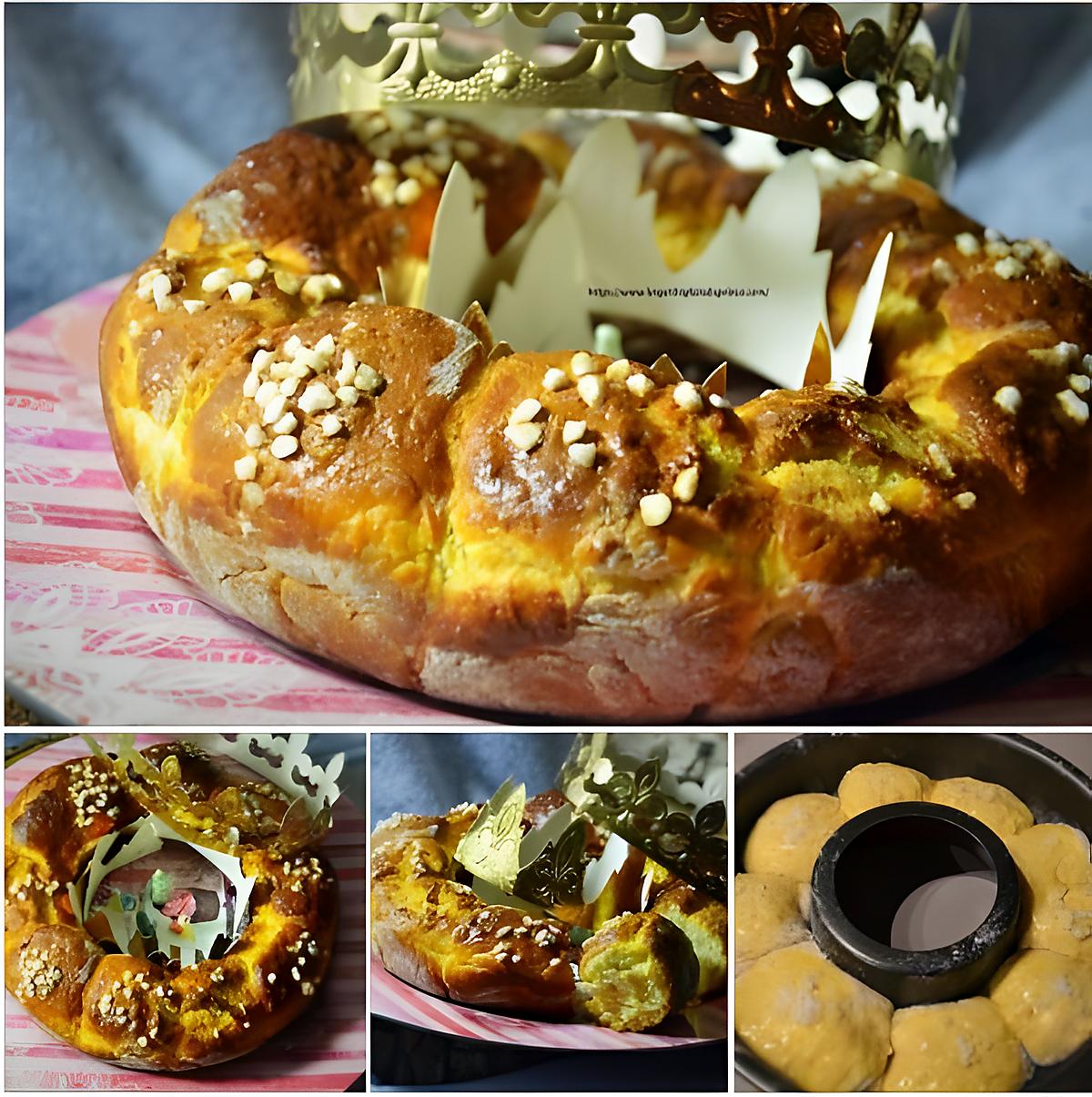 recette Brioche au tangzhong pour Épiphanie