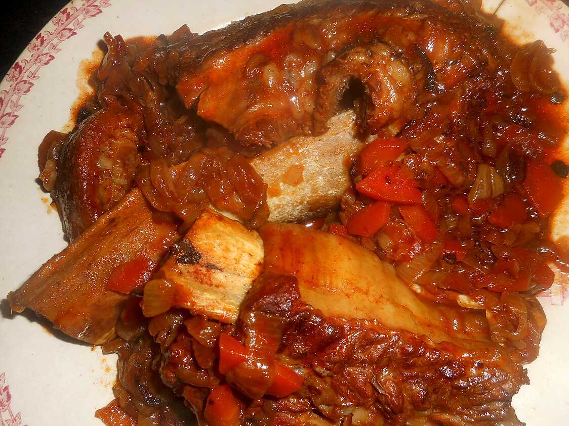 Recette de Plat de cote de boeuf à la bière et au paprika