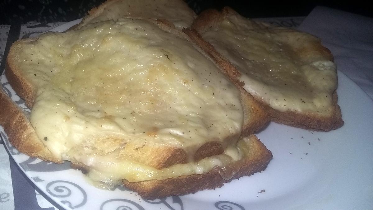 recette Croque Monsieur crémeux au four