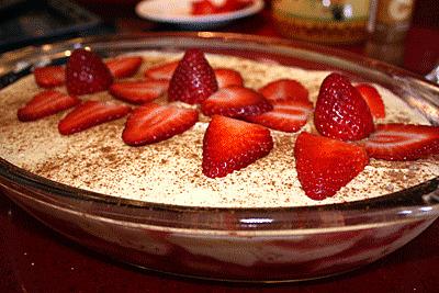 recette Tiramisu aux fraises