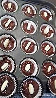 recette Muffins/Cupcakes aux deux chocolats