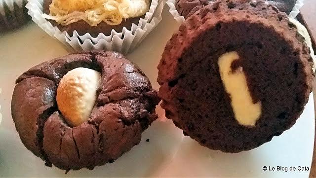 recette Muffins/Cupcakes aux deux chocolats