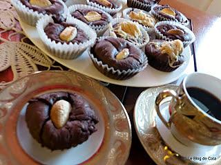 recette Muffins/Cupcakes aux deux chocolats