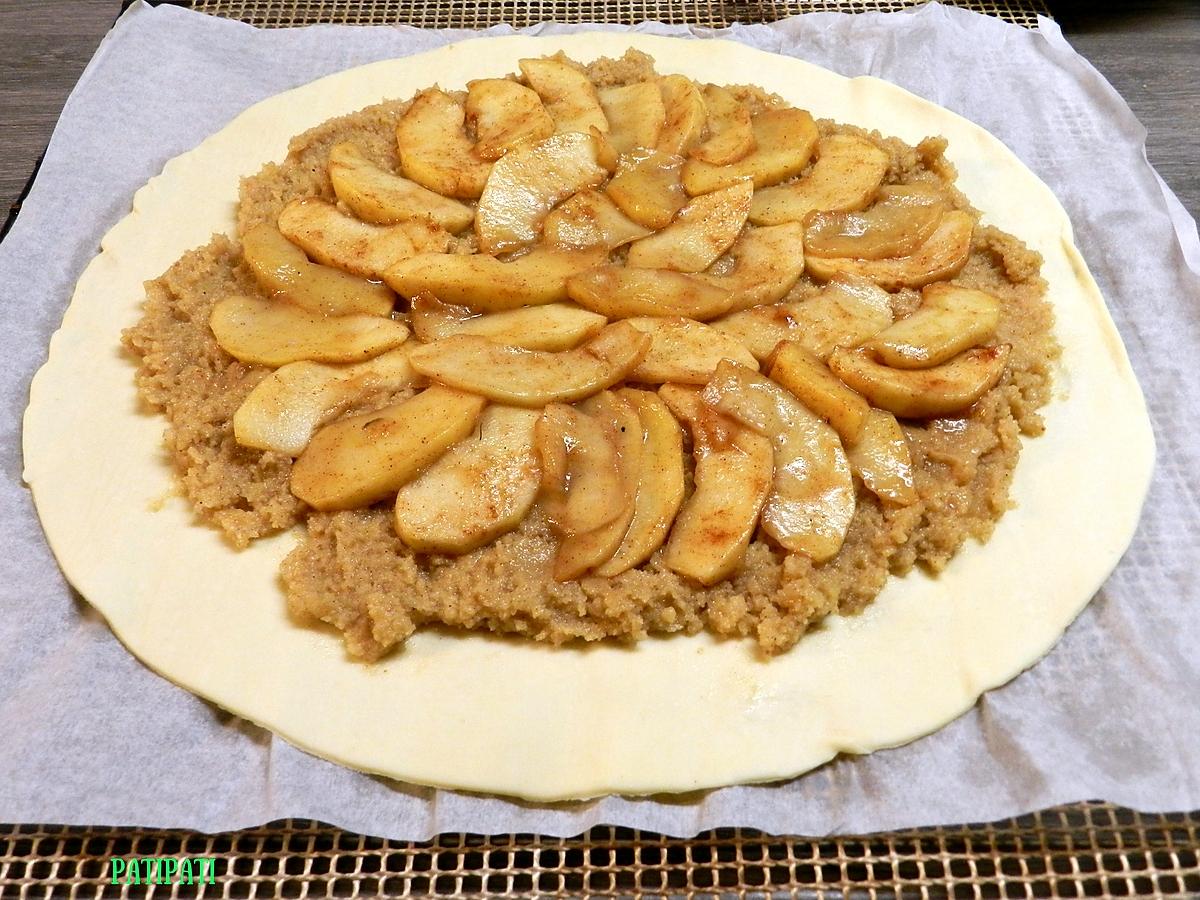 recette Galette des rois aux pommes et ses épices