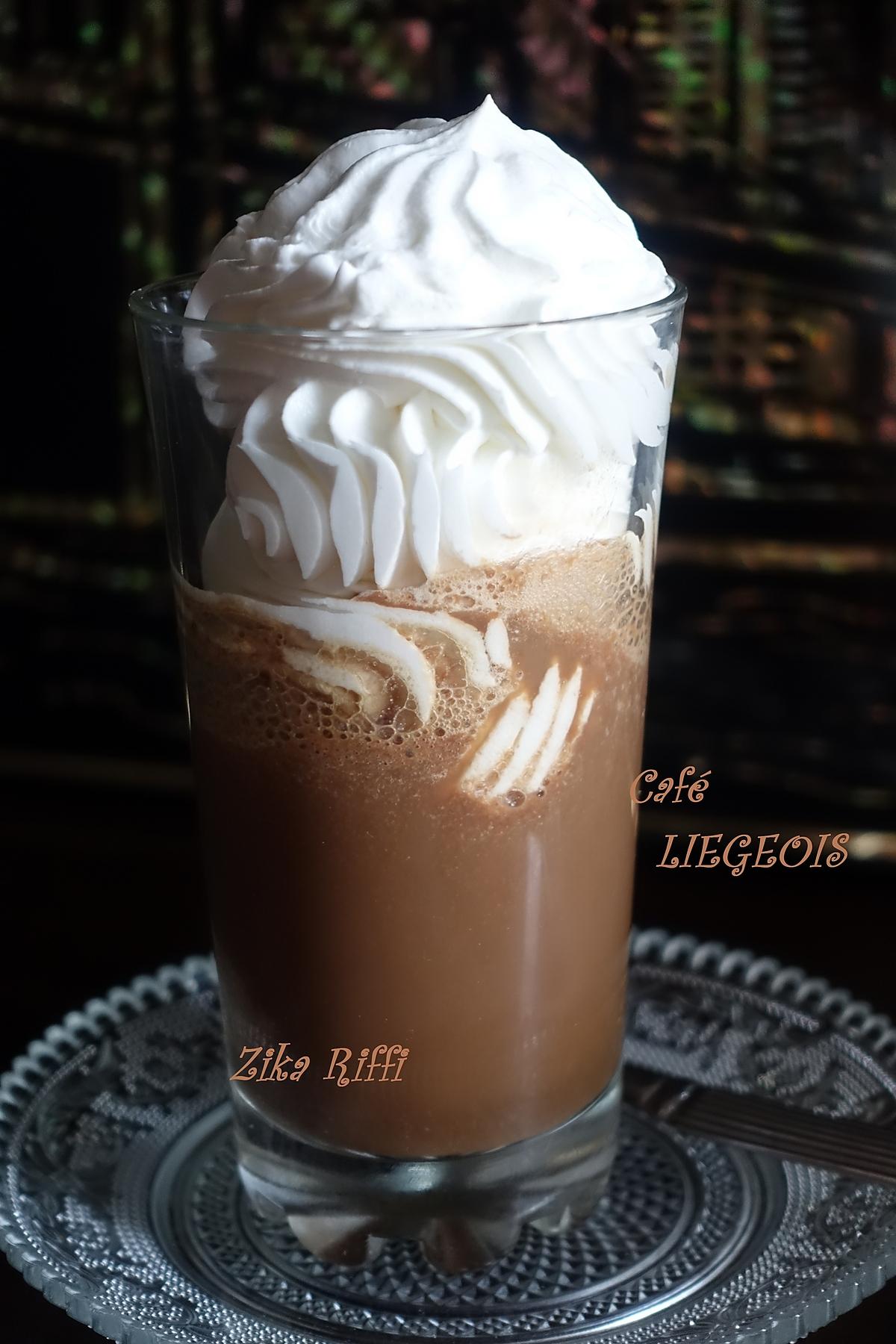 recette MON CAFÉ LIÉGEOIS MAISON